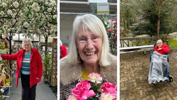 A lovely trip out to the local garden centre for Greenways Court Residents